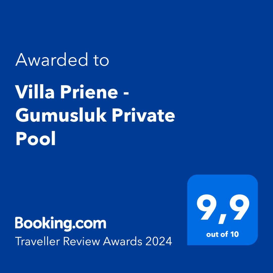 Villa Priene - Gumusluk Private Pool Eksteriør bilde
